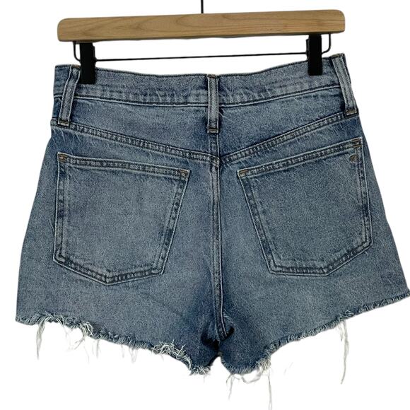 Madewell The Perfect Jean Short - Balsam Wash - 28 - Picture 4 of 16
